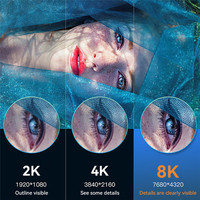 Câble certifié 48Gbps 8K 60Hz HDMI 2.1 Câble HDMI vers HDMI plaqué or de 3 mètres
