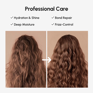 Crème réparatrice intensive pour cheveux MOKERU 1000ml, anti-pointes fourchues et anti-frisottis, hydratation intense pour cheveux secs, OEM - Product Image 6