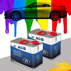 Glitter Gold Pearl Auto <b>Paint</b> 1K Base Color Coat Acrylic Pigment High Solid Car <b>Paint</b> With Metallic Silver Colors - Product Image 3