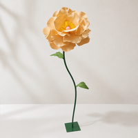Grande fleur de rose en EVA fabriquée à la main, idéale pour les événements de mariage et la décoration intérieure/extérieure
