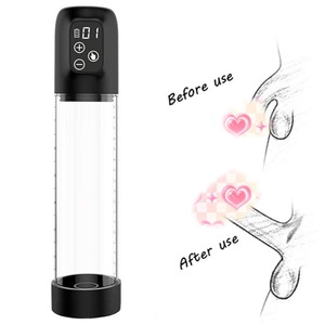 Nueva copa de masturbación masculina, Copa masturbadora de empuje vibratoria de succión de vagina <span class=keywords><strong>Real</strong></span> de silicona para hombres - Product Image 6