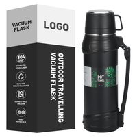Nouveau design Bouteille isolée Bouteille d'eau en acier inoxydable Sports de plein air Cadeau Thermos Pot Can Do LOGO