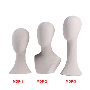 Wholesale Canvas Block <strong>Head</strong> Mannequin <strong>Head</strong> Wig Display <strong>Styling</strong> <strong>Head</strong> - Product Image 1
