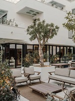 Juego de Comedor de Madera Moderno y Minimalista de Lujo para Restaurante Comercial, Mesas y Sillas para Interiores de Hoteles de 5 Estrellas