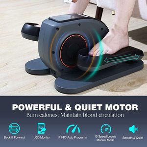 Siêu hiệu quả chi phí điện dưới bàn <span class=keywords><strong>Elliptical</strong></span> Máy chéo huấn luyện viên để sử dụng nhà với hệ thống phanh từ tính cho phòng tập thể dục nhà - Product Image 2