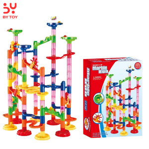 Juego de bloques de construcción, juguetes educativos, pista de carreras de canicas, juguetes para niños, ensamblaje de rompecabezas DIY, laberinto, trackball, bloque de construcción - Product Image 1