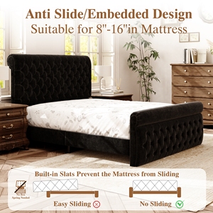 <strong>Velvet</strong> Fabric Nordic Style Teddy <strong>Velvet</strong> Art <strong>Bed</strong> Bedroom Furniture Italian Luxury Modern King Size Bedroom Set - Product Image 2