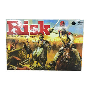 Nuevo Lanzamiento de Fábrica para Venta Internacional Juego de Mesa y Cartas RISK para Niños y Adultos Clásico Juego de Mesa Interactivo de Cartas de Juguete - Product Image 1