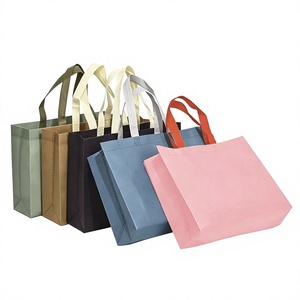 Sacs fourre-tout non tissés avec logo personnalisé, sacs de shopping réutilisables, sacs d'emballage écologiques pour boutiques et supermarchés - Product Image 2