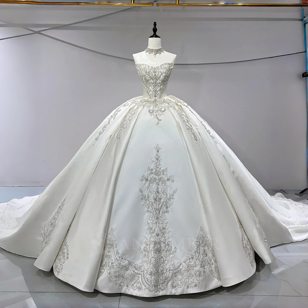 Elegant Royal Ball Gown Wedding Dresses - 2024 Collection