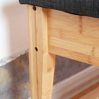 Banc Long en bois personnalisé 3 en 1, Design Signature multifonctionnel, Style Unique avec rangement pour couloir chambre à coucher