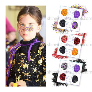 Vente en gros d'autocollants de tatouage Blacklight Neon UV Glow Tatouages temporaires d'Halloween <span class=keywords><strong>chauve</strong></span>-<span class=keywords><strong>souris</strong></span> araignée de dessin animé pour enfants - Product Image 5