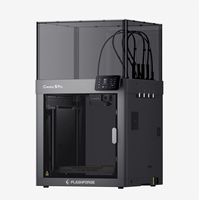 3D-принтер Flashforge Creator 5 Pro с 4-мя сменными головками, закрытый, многоцветный, в 500 раз быстрее, без отходов, с автоматической калибровкой