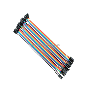 Cable DuPont de 30 cm, 40 pines, F a F, colorido, nuevo en stock, cable de puente hembra a hembra para protoboard - Product Image 1