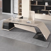 Design-Sense Bureau de bureau Table de patron Luxe facile à installer Bureau Bugatti d'usine personnalisé