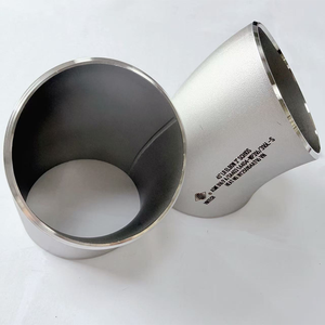 Vietnam 45 degrés Long rayon coude ASME B16.9 A/SA403 304/304L 316/316L raccord de tuyau en acier inoxydable 1/2 "-12" connecteur sans couture - Product Image 1
