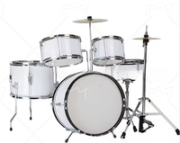 Ensemble de batterie de Jazz pour enfants Instrument de percussion professionnel de levage pliable portable étagère facile cadeau d'anniversaire débutants