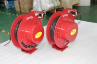 Enrouleurs de tuyaux de soudage à ressort Enrouleur de câble léger rétractable avec prises et lampes