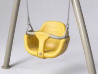 Ensemble de balançoires pour enfants avec toboggan et maisonnette, équipement de terrain de jeu extérieur, combinaison balançoire-toboggan-escalade pour enfants de maternelle