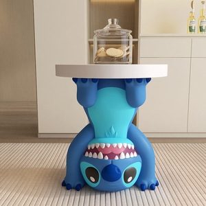 Estatuas de Dibujos Animados Premium, Artesanías de Resina, Mesa Auxiliar Compacta y Móvil para Sala de Estar, Sofá, Mesa de Centro, Decoración del Hogar - Product Image 1