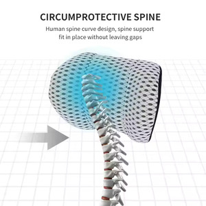 2025 New Comfortable <strong>Headrest</strong> &amp; Lumbar Pillow Set / Custom Car Lumbar Cushion for Reading &amp; <strong>Bed</strong> Rest - Product Image 3