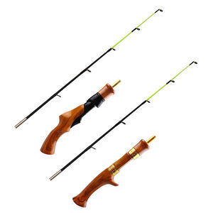 WEIHE-Mini caña <span class=keywords><strong>de</strong></span> pescar telescópica <span class=keywords><strong>de</strong></span> fibra <span class=keywords><strong>de</strong></span> carbono, poste <span class=keywords><strong>de</strong></span> pesca <span class=keywords><strong>de</strong></span> carpa, para Río, camarón, 62cm - Product Image 2