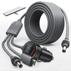 Hot New 100W Starlink Mini 3-en-1 Cable de alimentación 3M/5M Cargador de coche con DC y chaqueta de PVC tipo <span class=keywords><strong>C</strong></span> Compatible con Starlink Mini Cable - Product Image 6