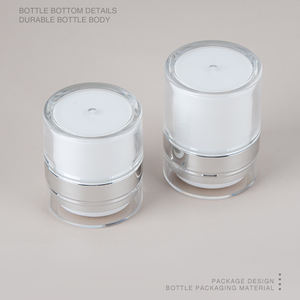 Di lusso di alta qualità 30ml 15g 30g 50g Airless bottiglia di crema per bambini in acrilico vasetto di crema spessa a parete riutilizzabile contenitore cosmetico vuoto - Product Image 6