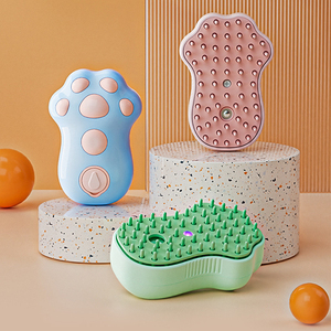 Hot Selling Electric <b>Pets</b> Grooming Comb Eco-Friendly Cordless <b>Pet</b> Shampoo Tool Dispenser <b>Brush</b> with Water Tank - Product Image 1