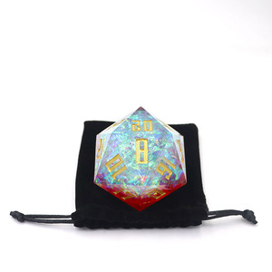 Nhà Sản Xuất Tùy Chỉnh 20 Mặt <span class=keywords><strong>Dice</strong></span> Set Lớn D20 <span class=keywords><strong>Dice</strong></span> Nhựa <span class=keywords><strong>Dice</strong></span> Cho Dungeon Và Dragons Trò Chơi - Product Image 4