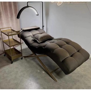 Best Selling Eyelash Bed Metal Beauty Salon Furniture Stainless Steel Massage Table Modern Salon Furniture for Spa - Product Image 6