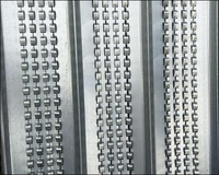 Système de coffrage sacrificiel haute résistance pour la construction, treillis/maille HY Rib expansé 0.4X445X2200mm pour le plâtrage