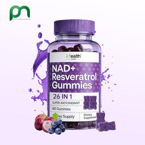 Gomitas de Resveratrol 1NAD+ Multivitamínicas, Gomitas de Belleza con Sabores Naturales, Soporte Antioxidante Diario para la Salud de la Piel, 2 Gomitas Diarias - Product Image 4