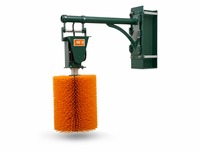 Machine de nettoyage automatique pour vaches avec brosse rotative multidirectionnelle pour l'entretien du bétail, diamètre de la brosse de 50 cm, hauteur de 60 cm