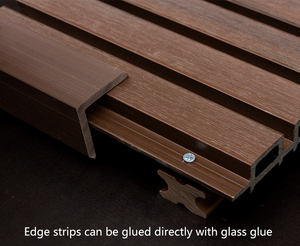 แผ่นผนังไม้เทียม <span class=keywords><strong>WPC</strong></span> แบบร่วมอัดรีด สำหรับตกแต่งผนังภายนอก ขนาด 219*28 มม. - Product Image 4