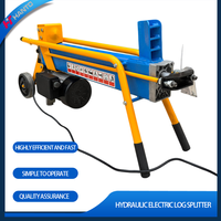 Mesin Pemroses Kayu Bakar Listrik 8 Ton, Desain Horizontal Stabil, Motor Berperingkat IP54