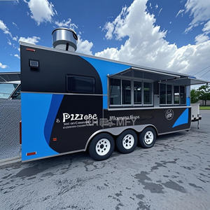 Remolque de Carga Cerrado 2025, Carrito de Comida Móvil para Venta de Hot Dogs, Camión de Comida al Aire Libre en Venta en Nueva Zelanda - Product Image 4