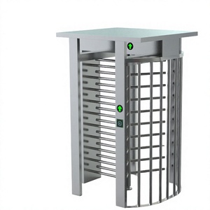 Tornello a tutta altezza singolo/doppio con riconoscimento facciale RFID, anti-infiltrazione, in acciaio inossidabile, protezione IP55 per aeroporti e stazioni ferroviarie - Product Image 3