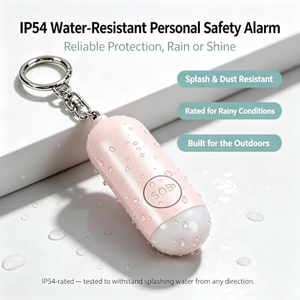 Alarma de Seguridad Personal Recargable Portátil de 130 dB, Llavero de Emergencia SOS, Alarma de Autodefensa para Mujeres - Product Image 5