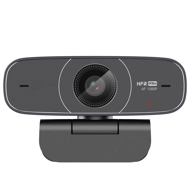 New Cheap 1080p CMOS Sensor USB 2.0 60fps Auto Focus Webcam with Mic for Live Streaming Stock