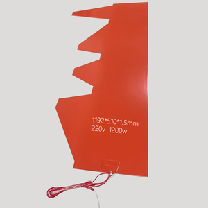 New Custom 1192*510*1.5mm 220V 1200W Waste <b>Oil</b> <b>Burner</b> Silicone Flexible Heater Eco-Friendly Electric Manufacturers - Product Image 2