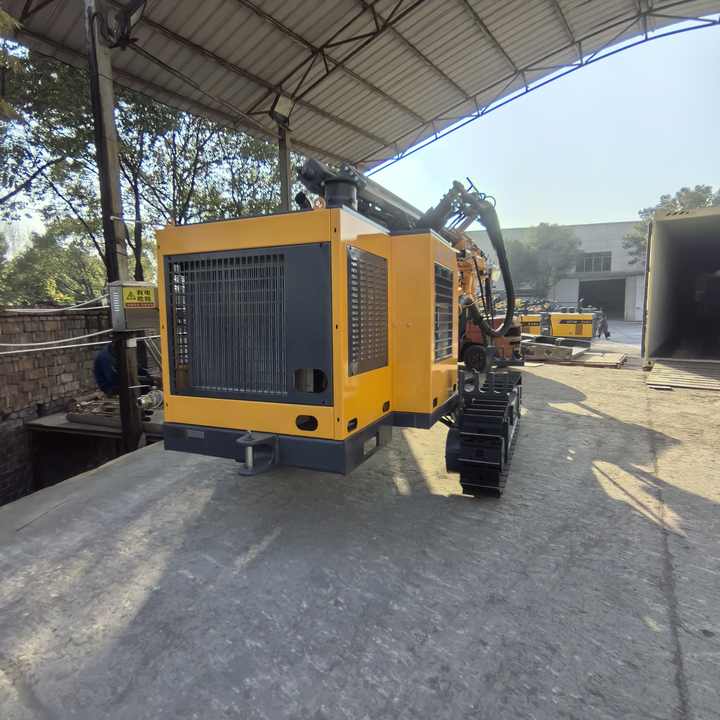 KG520 DTH Crawler Drilling Rig for Open-pit Mining and Solar Pile ...