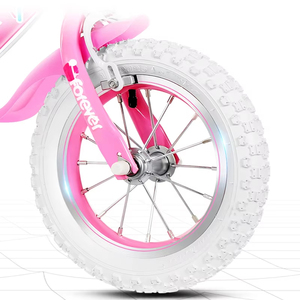 Trẻ Em Xe Đạp Bên Ngoài Lốp + Bên Trong Ống 12X2.125 Trắng Dày Bền Lốp Xe Đạp Bìa Trẻ Em Đường Xe Đạp Lốp Xe Đạp Xe Đạp Phụ Tùng - Product Image 5