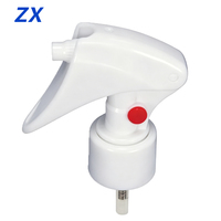 Pompe pulvérisatrice à gâchette tout plastique de 28 mm de haute qualité, personnalisable, pour liquides de nettoyage et savons, pour bouteilles
