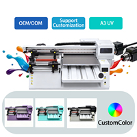 Imprimante UV à plat 6090 pour la production de marchandises d'anime, matériaux Flex/Egg, 5-10 m²/heure, couleur blanche et vernis