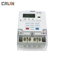 Compteur d'électricité prépayé monophasé électronique en gros, conforme à la norme DLMS, grand écran LCD, garantie de 18 mois pour usage résidentiel