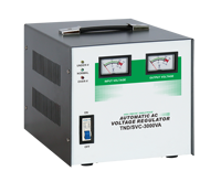 Stabilisateur de tension servo 1 kVA monophasé 220 V CA en cuivre, AVR automatique haute efficacité 90 % certifié CE pour appareils sensibles