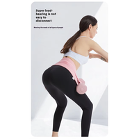 Ceinture multifonctionnelle antidérapante réglable pour les hanches et le ventre, avec coussinet pour haltères, haltères et kettlebells pour la gym