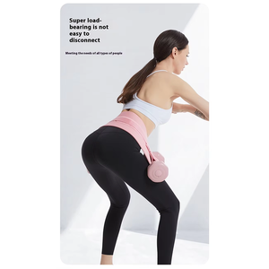 <span class=keywords><strong>Ceinture</strong></span> multifonctionnelle antidérapante réglable pour les hanches et le ventre, avec coussinet pour haltères, haltères et kettlebells pour la gym - Product Image 1