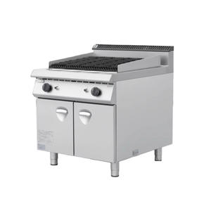 Parrilla de Gas Comercial de Acero Inoxidable Profesional para Restaurante, <span class=keywords><strong>con</strong></span> <span class=keywords><strong>Piedra</strong></span> Volcánica y Gabinete, la Más Vendida - Product Image 1